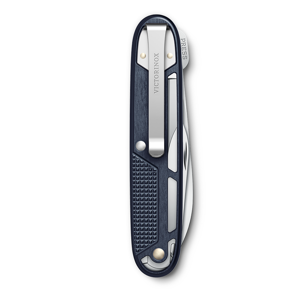 빅토리녹스(VICTORINOX) 시너지x알록스 미디움 포켓 나이프 다크블루 0.8226.22