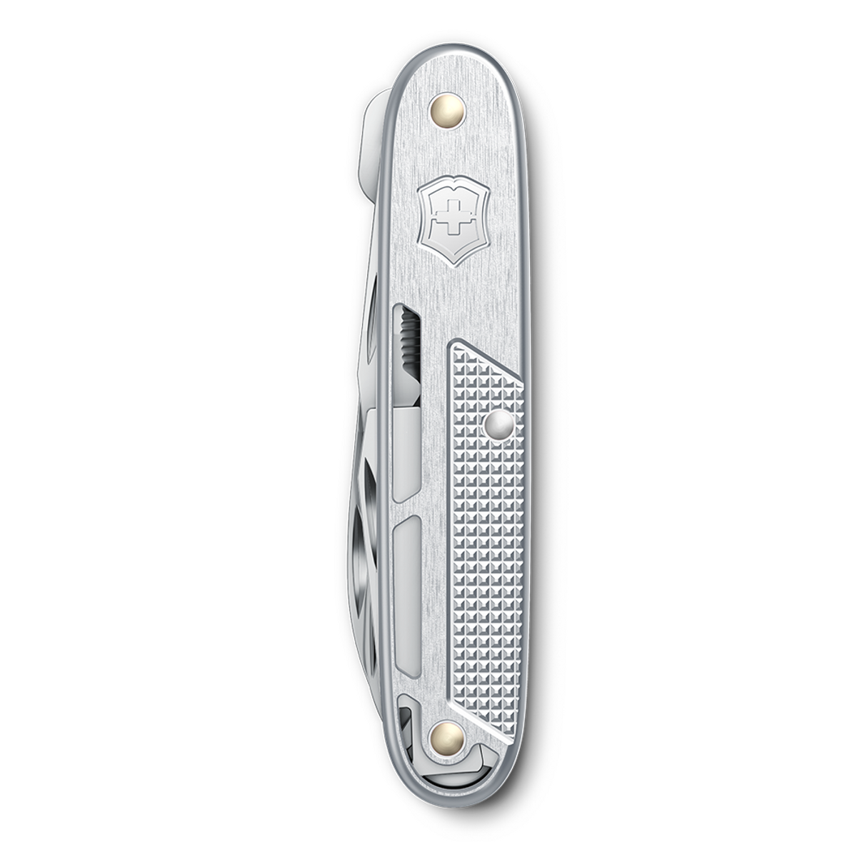 빅토리녹스(VICTORINOX) 시너지x알록스 미디움 포켓 나이프 실버 0.8226.26