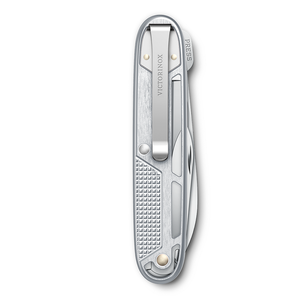 빅토리녹스(VICTORINOX) 시너지x알록스 미디움 포켓 나이프 실버 0.8226.26