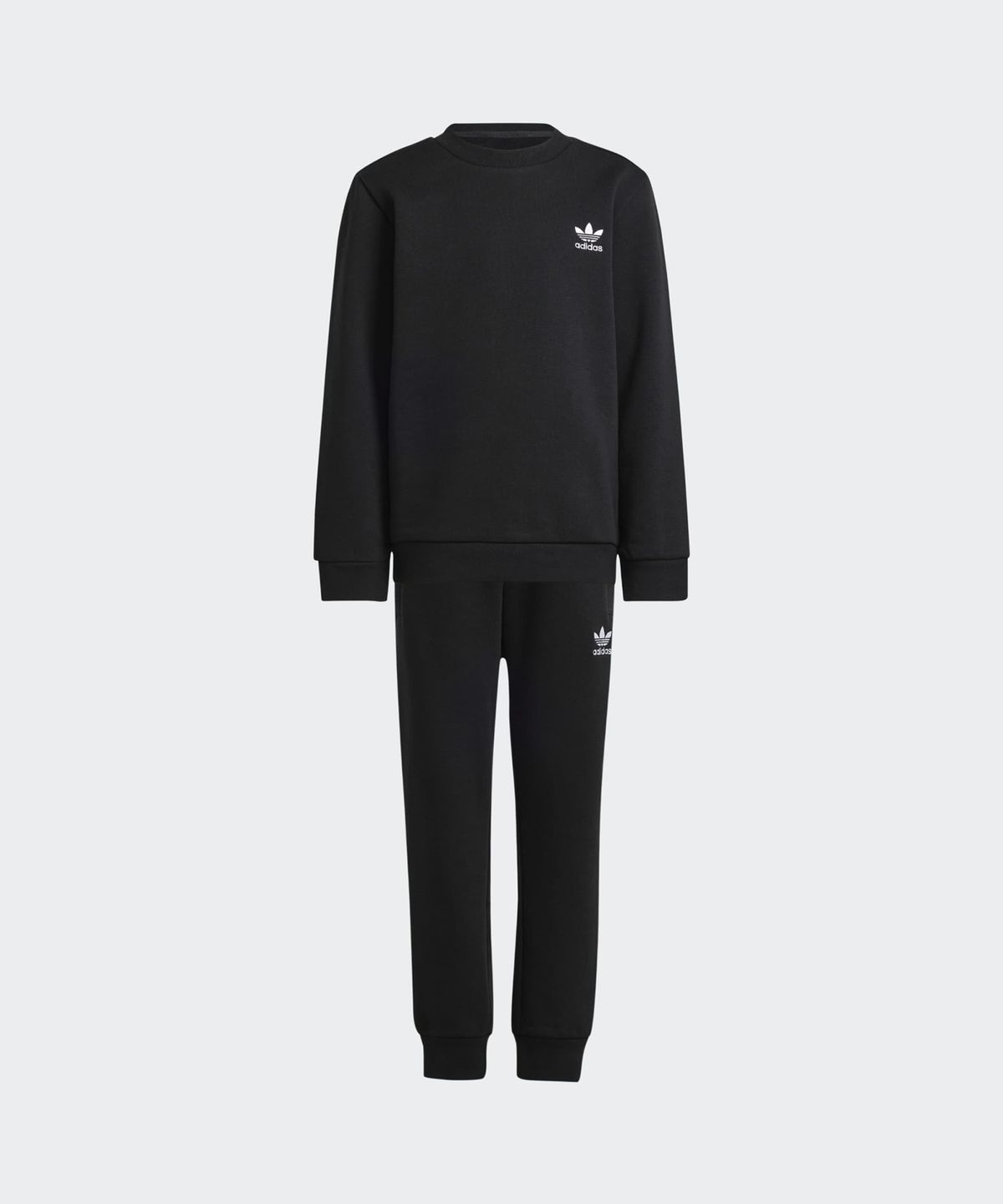 아디다스 키즈(ADIDAS KIDS) 크루 세트 키즈 - 블랙 / IW1021