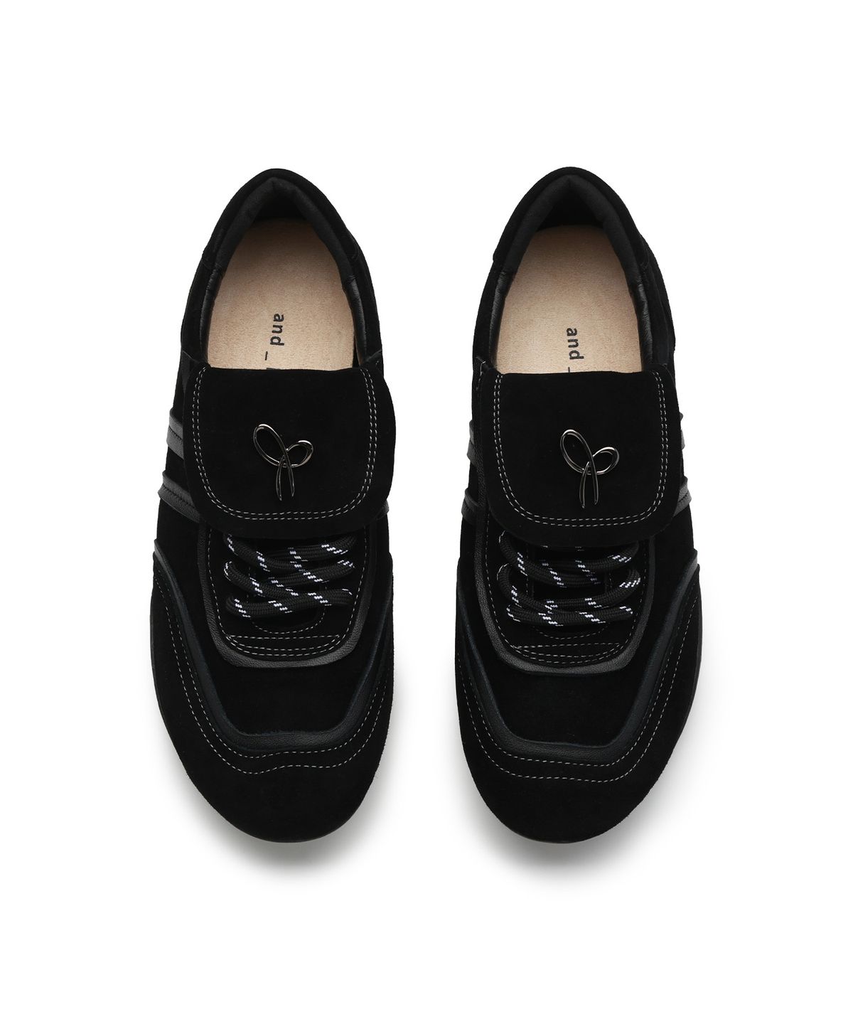 앤버터럼(ANDBUTTERUM) Cider_Sneakers_Black(BF5CMK19BK)