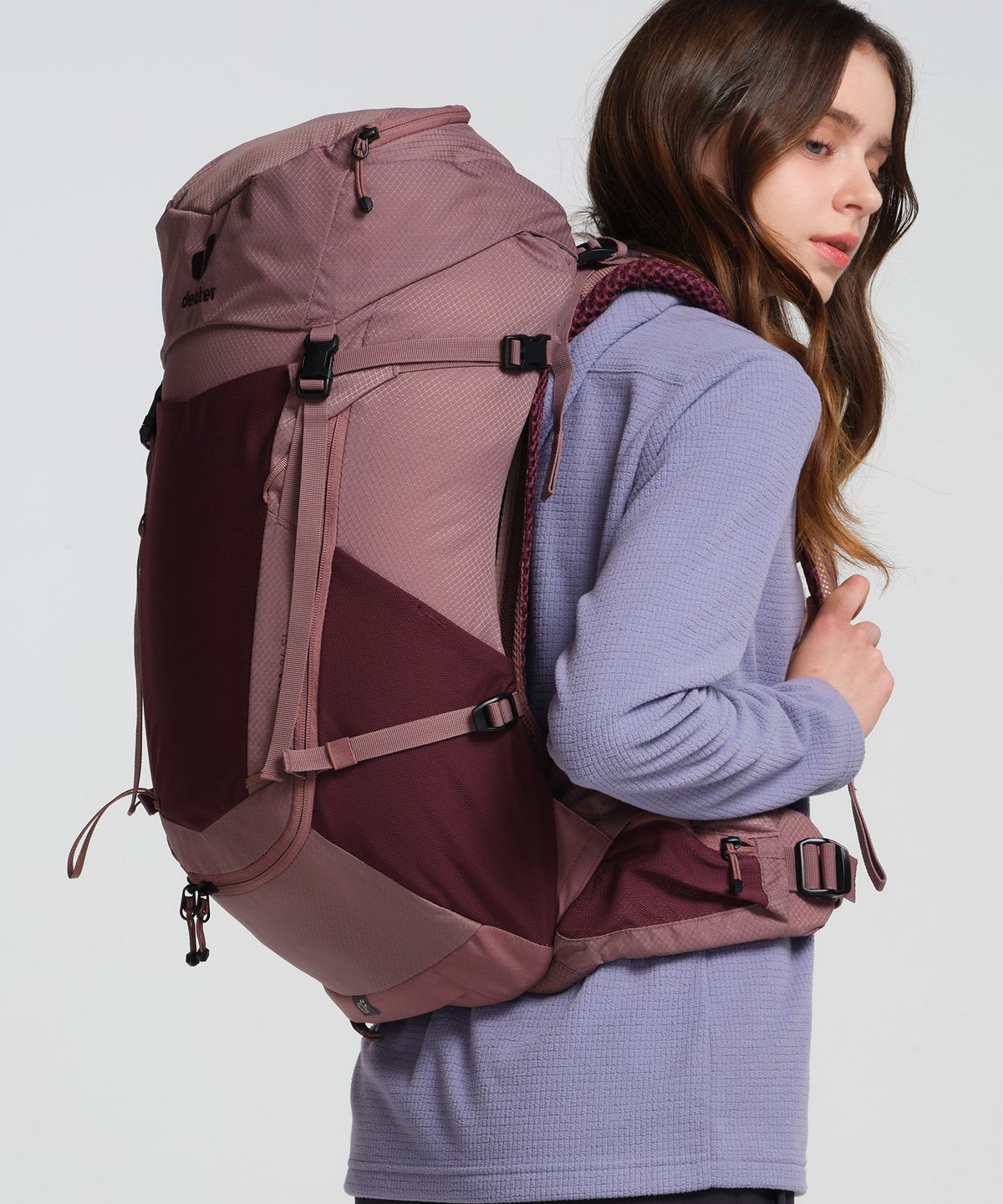 도이터(DEUTER) 로아 후드 집업 티셔츠 (여)