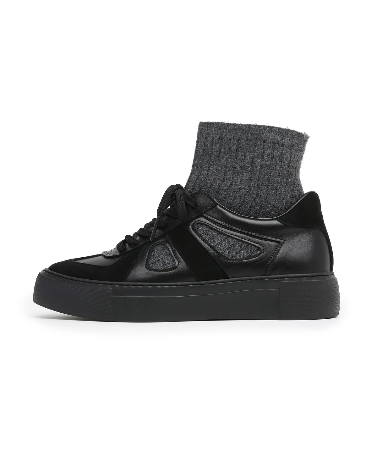 앤버터럼(ANDBUTTERUM) Solace_Sneakers_Black(BF5CBA20BK)