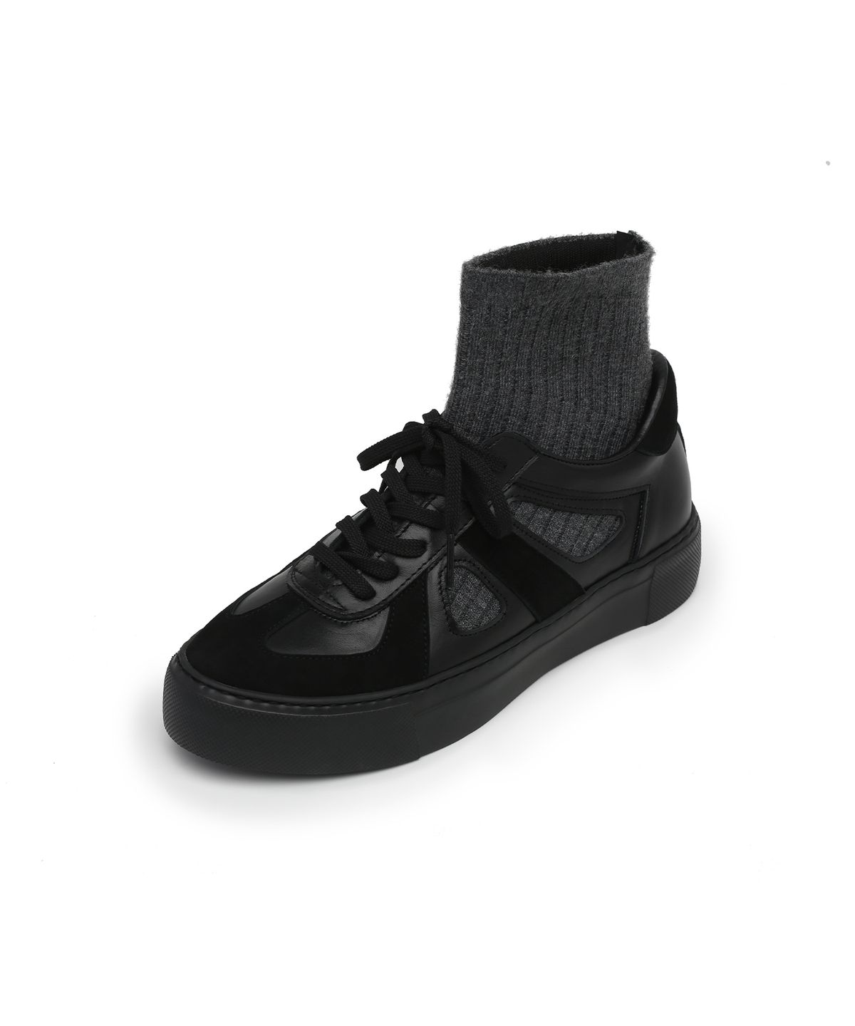 앤버터럼(ANDBUTTERUM) Solace_Sneakers_Black(BF5CBA20BK)