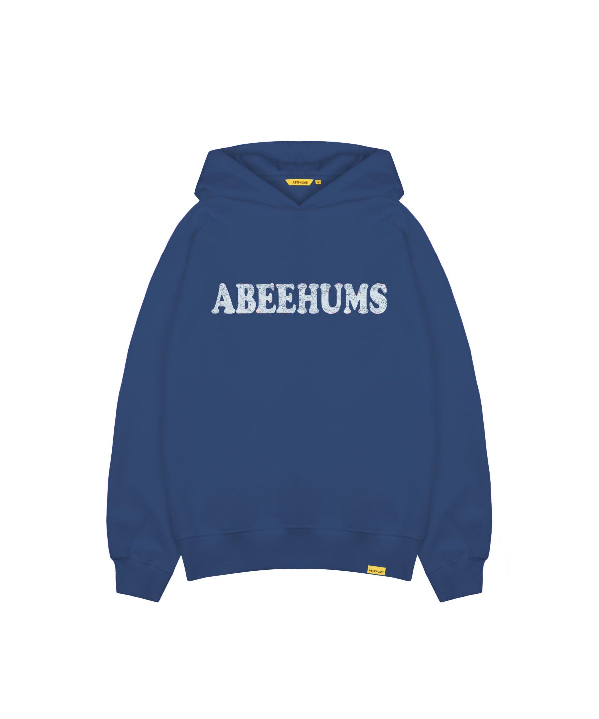 어비험즈(ABEEHUMS) 빈티지 로고 후드 스웨트셔츠 ABH357-108 블루