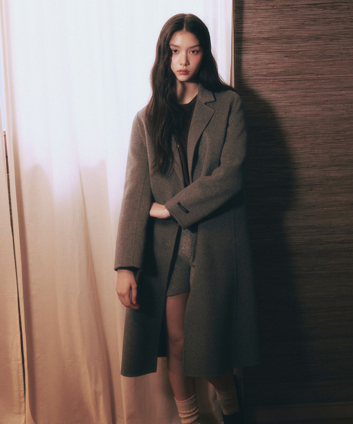 로엠(ROEM) 싱글 롱코트_RMJHF4VR03