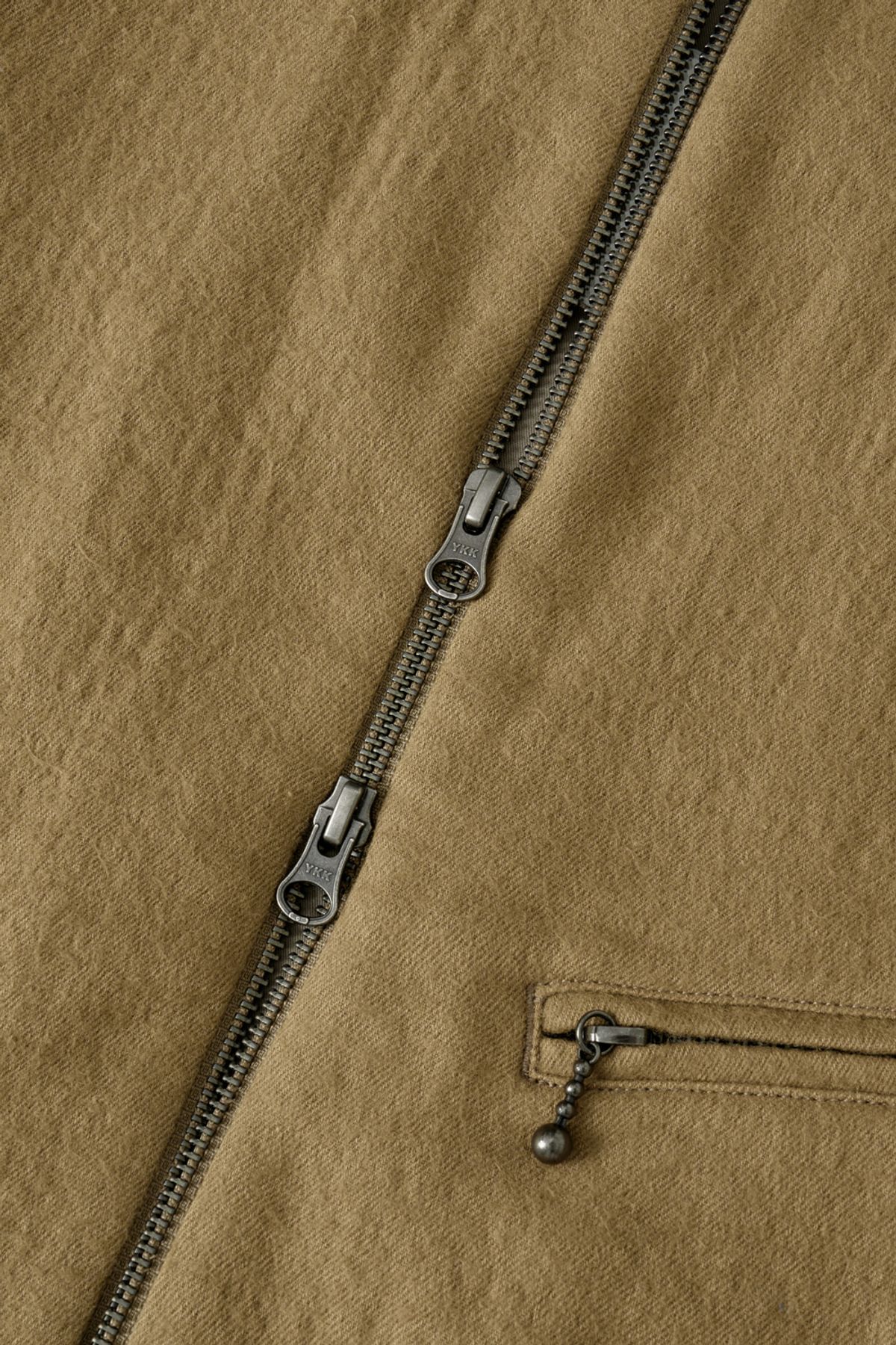 해칭룸(HATCHINGROOM) Hairy Bomber Jacket Camel