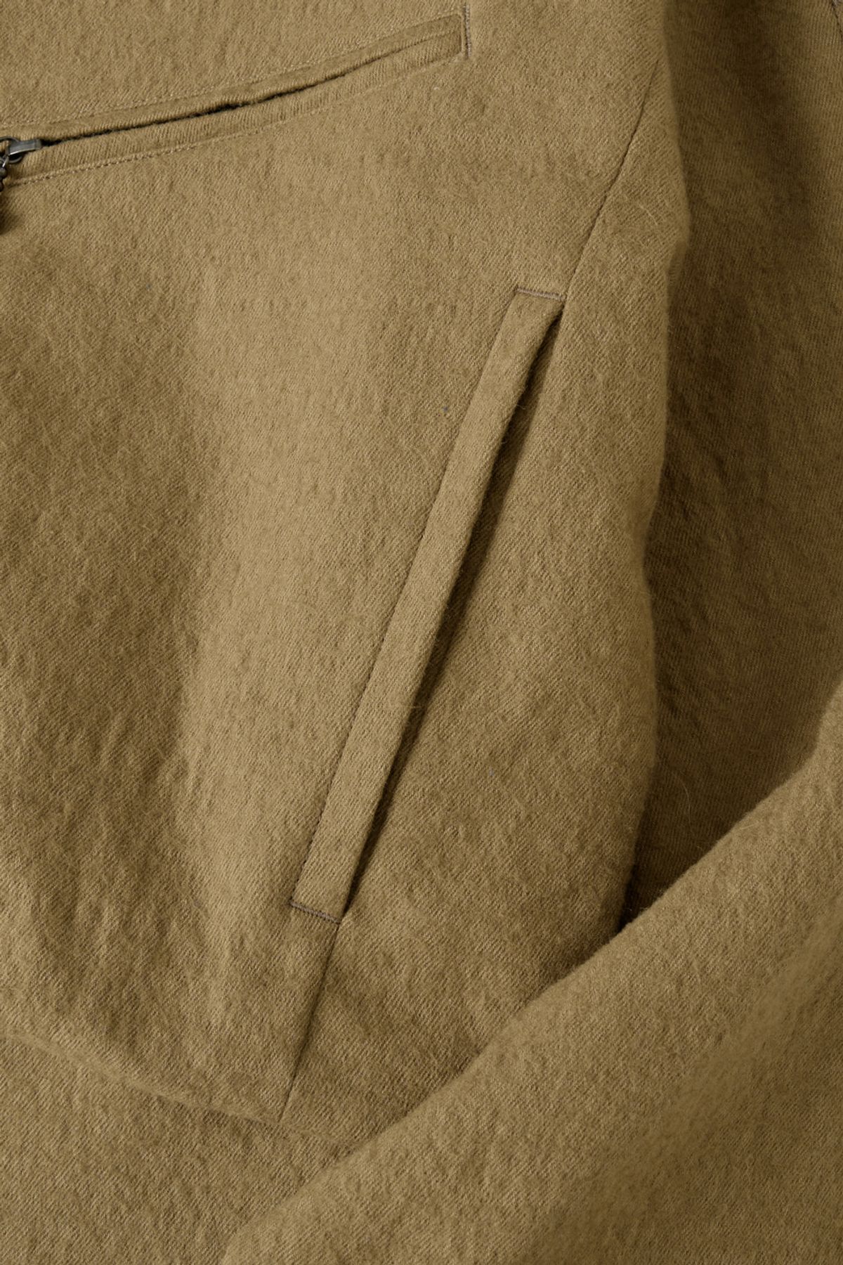 해칭룸(HATCHINGROOM) Hairy Bomber Jacket Camel