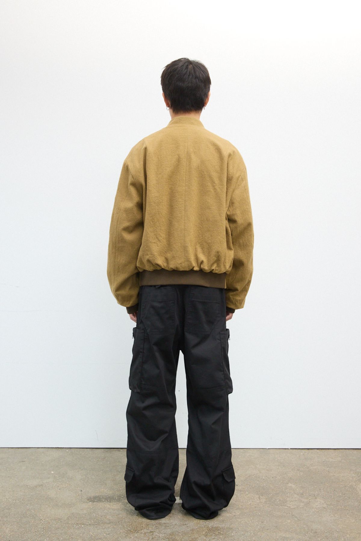 해칭룸(HATCHINGROOM) Hairy Bomber Jacket Camel