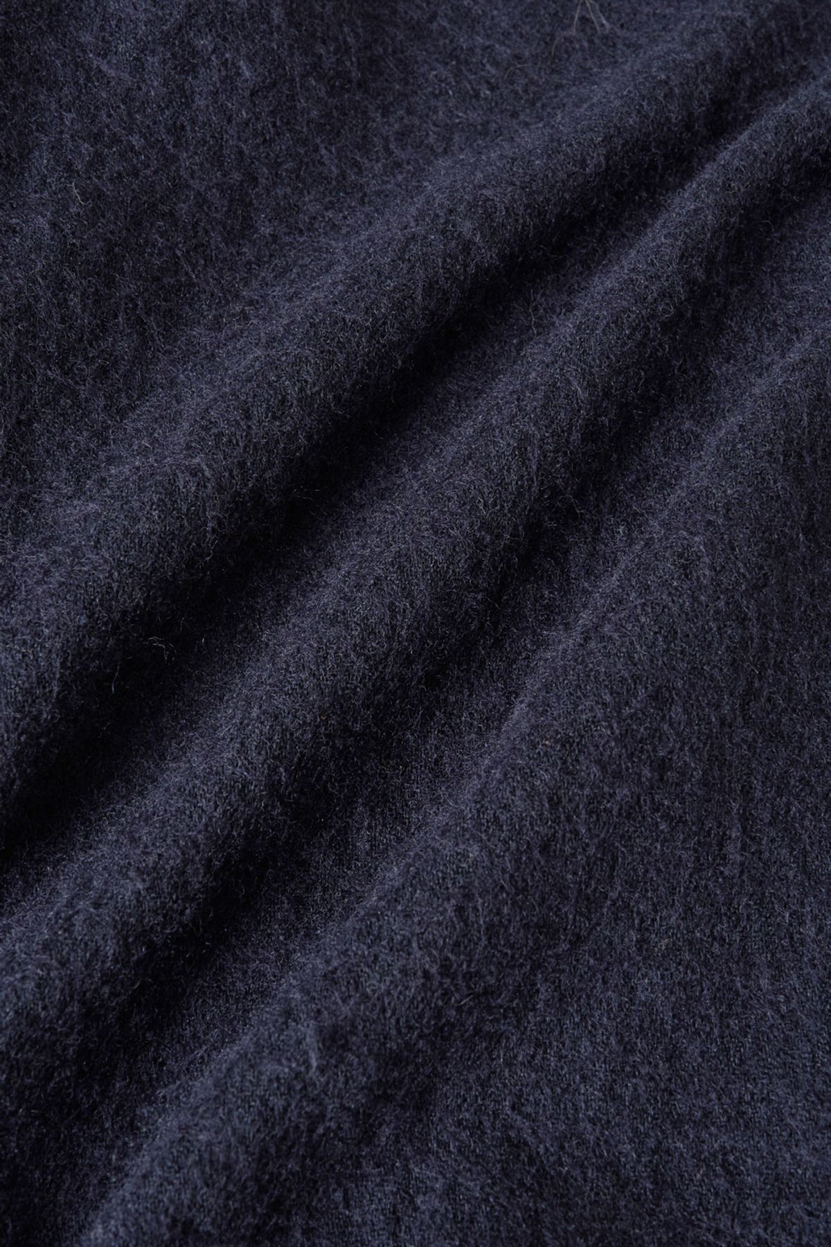 해칭룸(HATCHINGROOM) Hairy Bomber Jacket Dark Navy