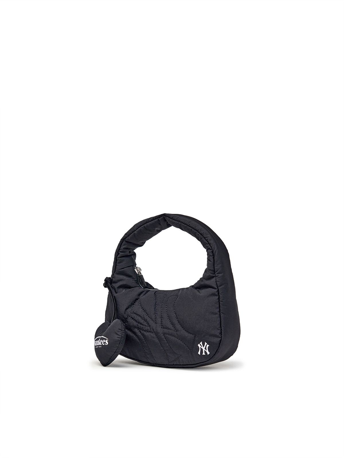엠엘비(MLB) 베이직 스포티브 스티치 미니 호보백 NY (Black)