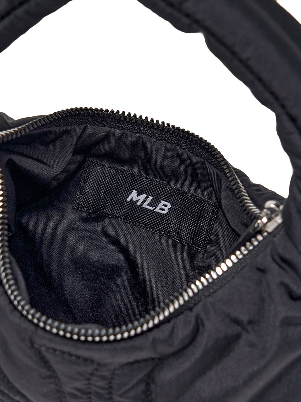 엠엘비(MLB) 베이직 스포티브 스티치 미니 호보백 NY (Black)