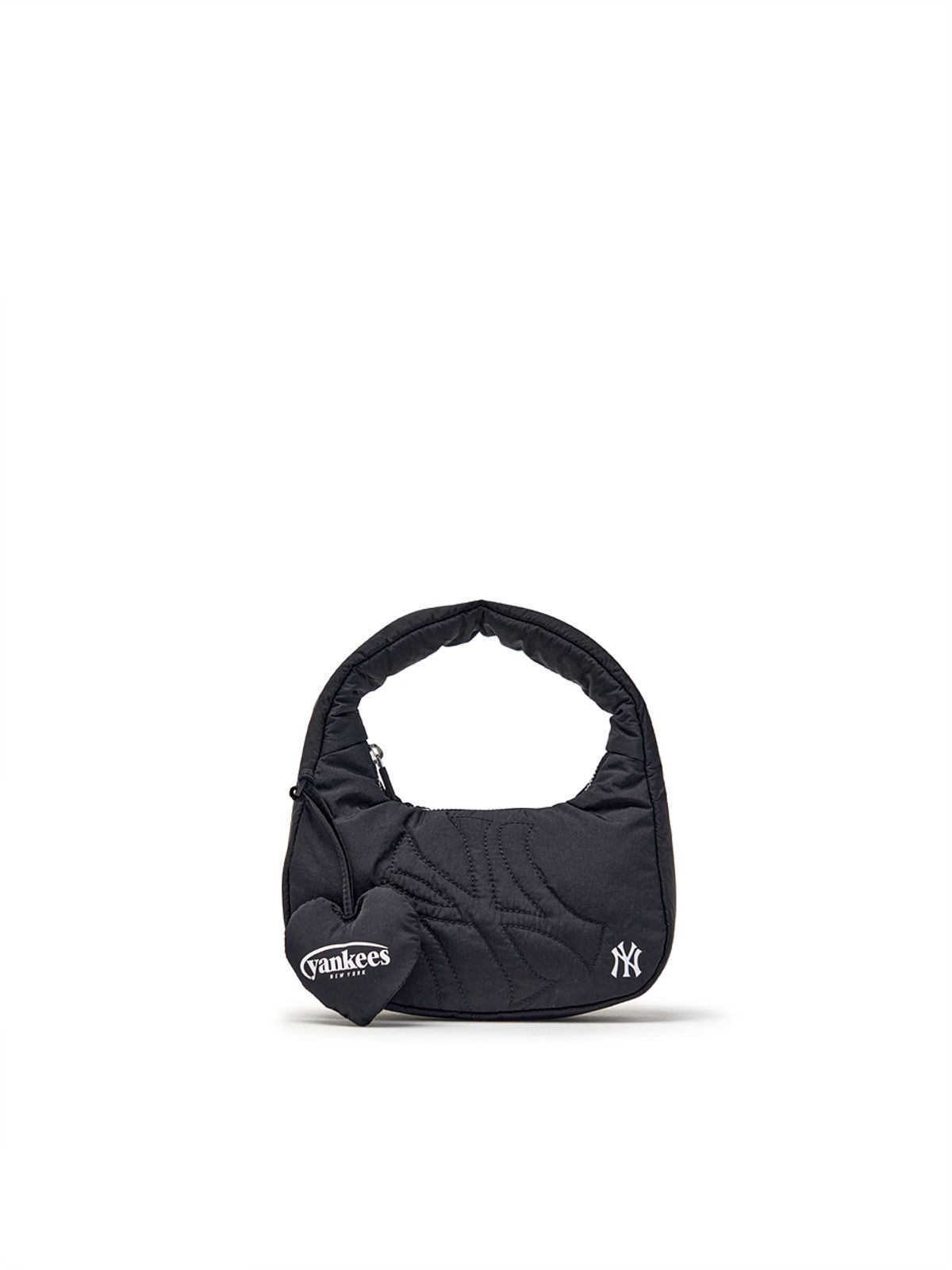 엠엘비(MLB) 베이직 스포티브 스티치 미니 호보백 NY (Black)