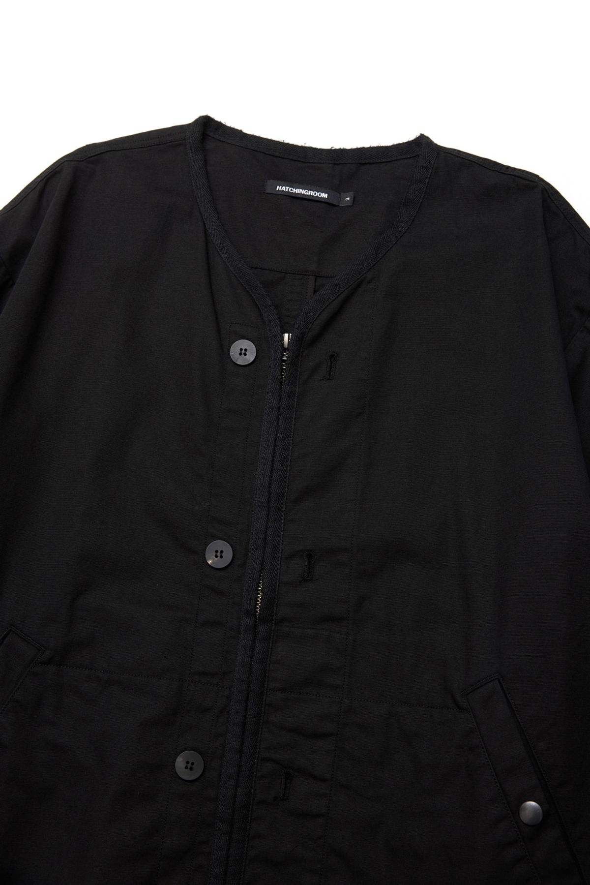 해칭룸(HATCHINGROOM) Liner Jacket Black