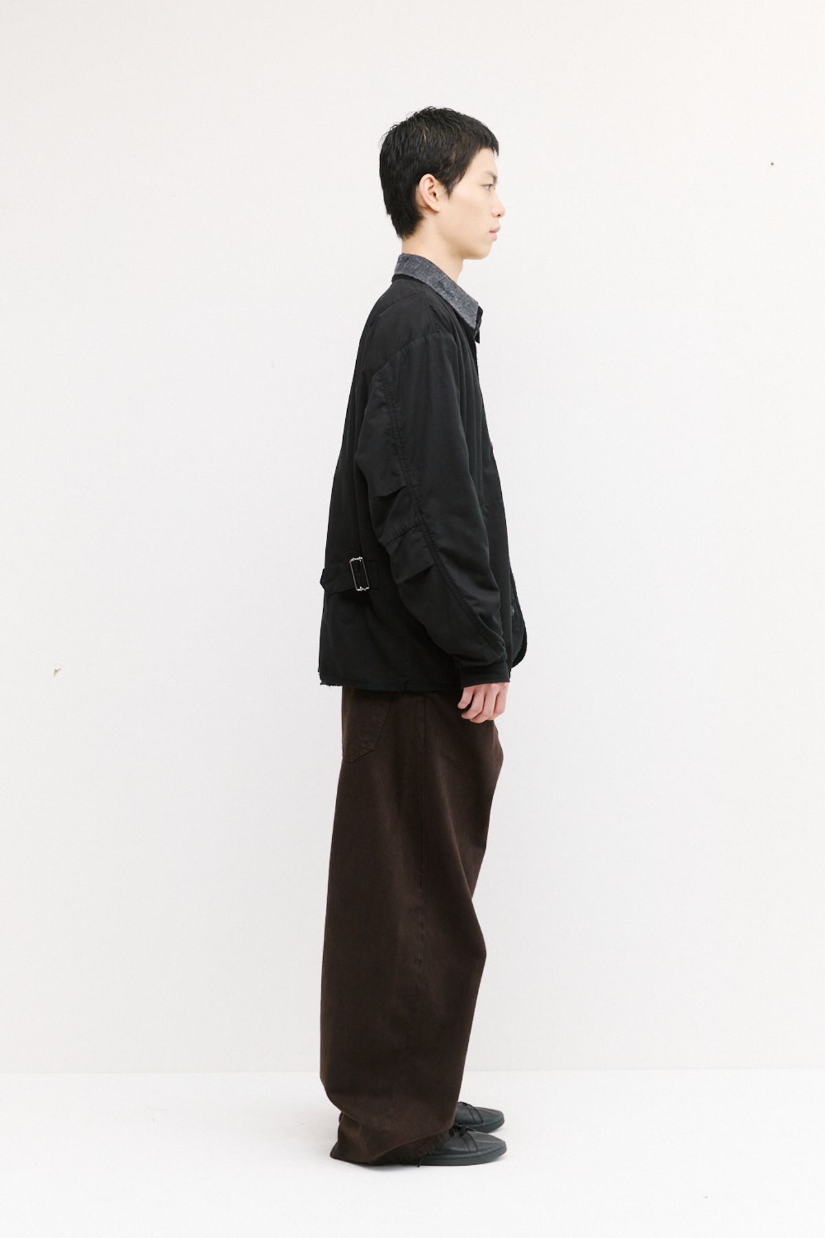 해칭룸(HATCHINGROOM) Liner Jacket Black