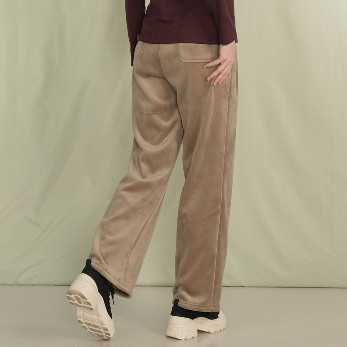 뒤란(DURAN) 코듀로이 융기모 와이드 팬츠 DBF5W-9217 4colors