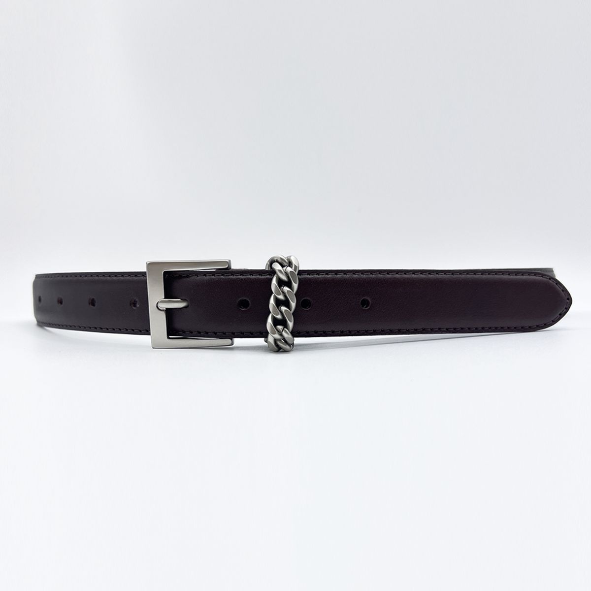 메종마스터(MAISON MASTER) 벨리 체인 벨트 2 COLOR(ITALY LEATHER)