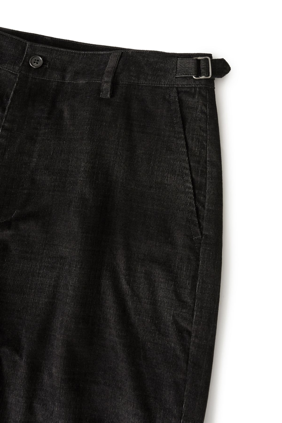 해칭룸(HATCHINGROOM) Bondage Snow Trousers Corduroy Shadow Check Black