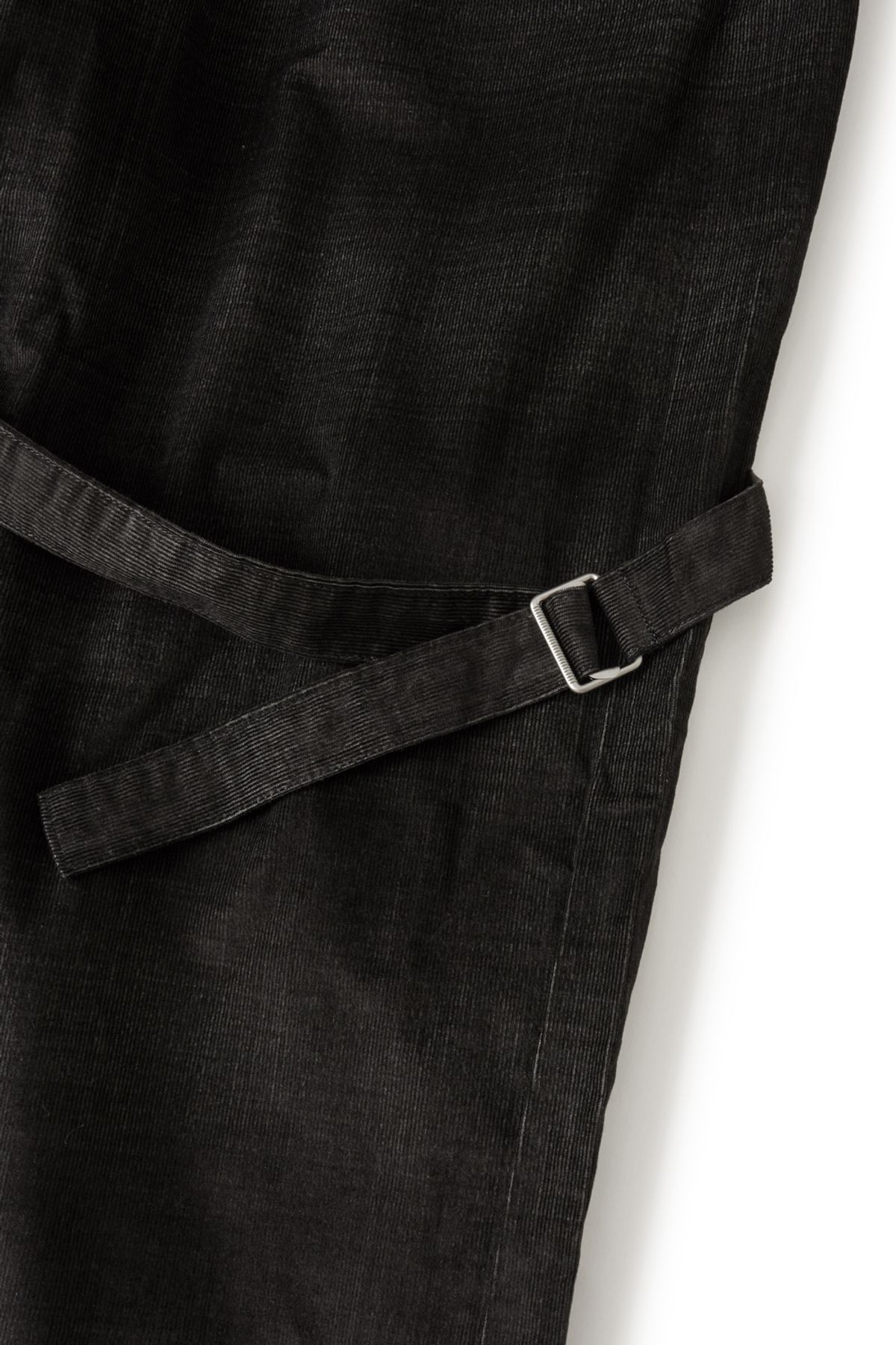 해칭룸(HATCHINGROOM) Bondage Snow Trousers Corduroy Shadow Check Black