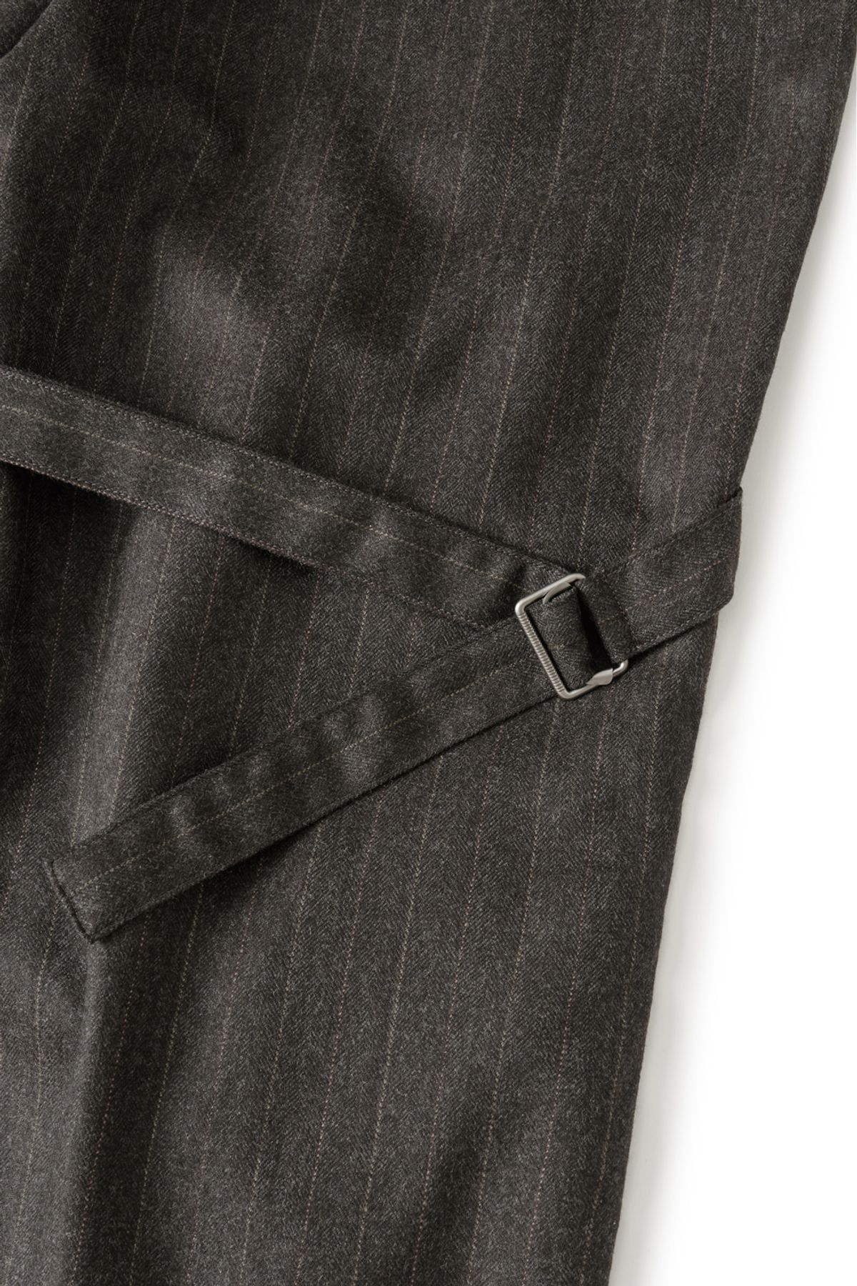 해칭룸(HATCHINGROOM) Bondage Snow Trousers Stripe Brown