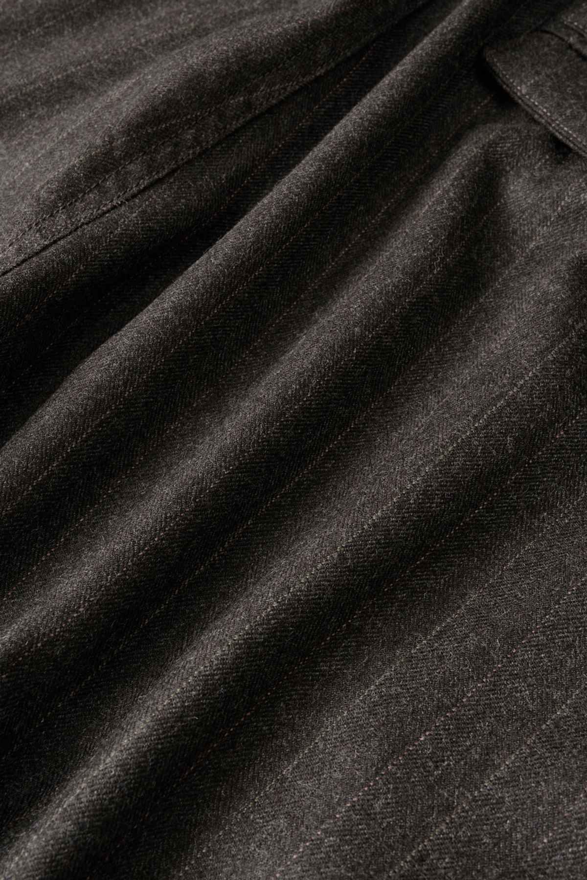 해칭룸(HATCHINGROOM) Bondage Snow Trousers Stripe Brown