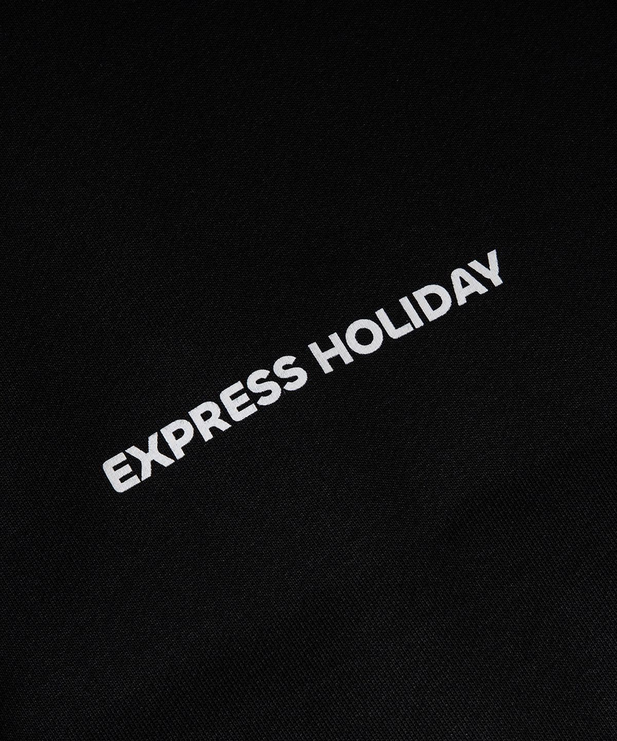 익스프레스홀리데이(EXPRESSHOLIDAY) 홀리데이 에센셜 하프집업_블랙