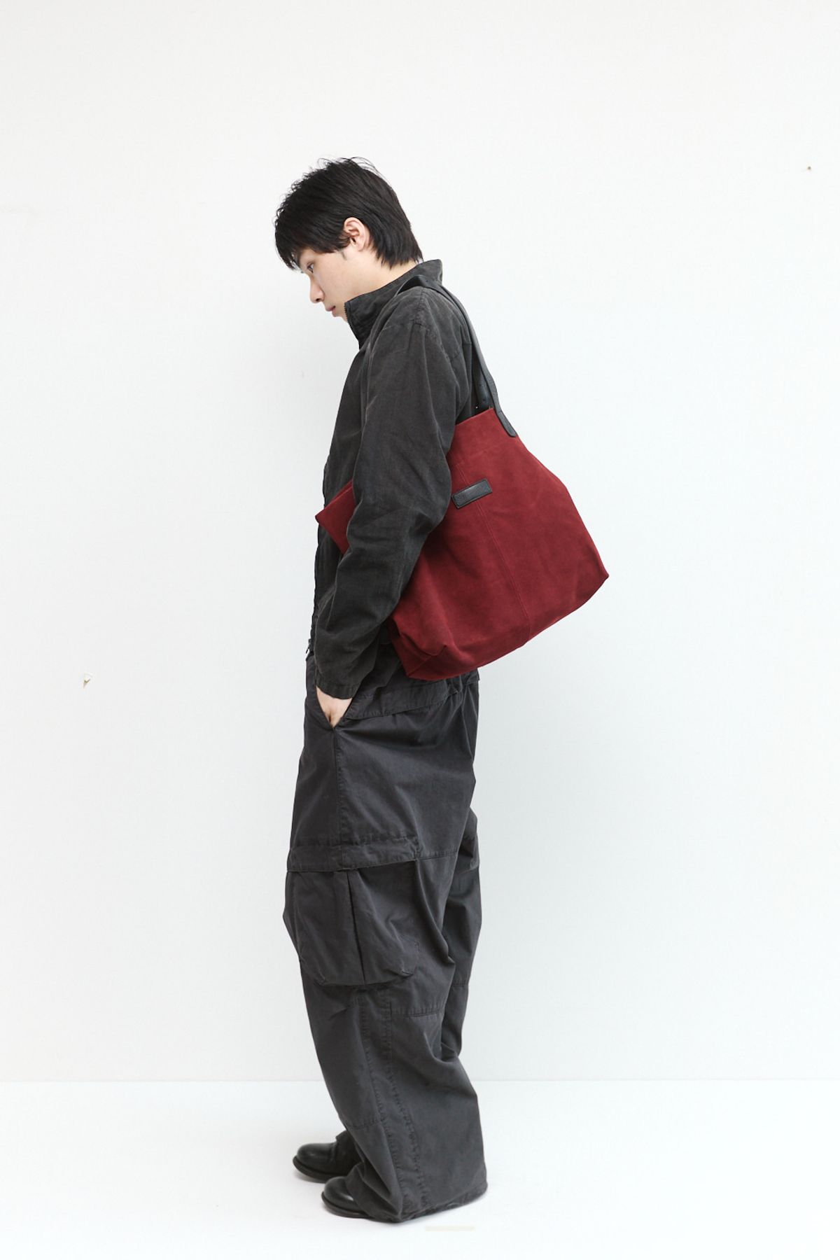 해칭룸(HATCHINGROOM) Board Pants V2 Dark Charcoal