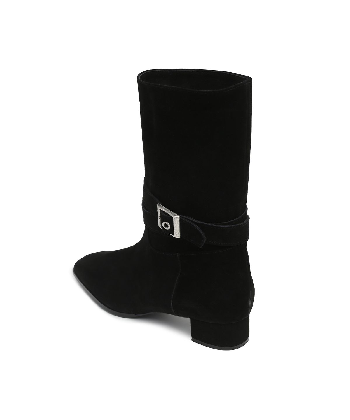 앤버터럼(ANDBUTTERUM) Sonnet_Middle Boots_Black(BF5CBH24BK)