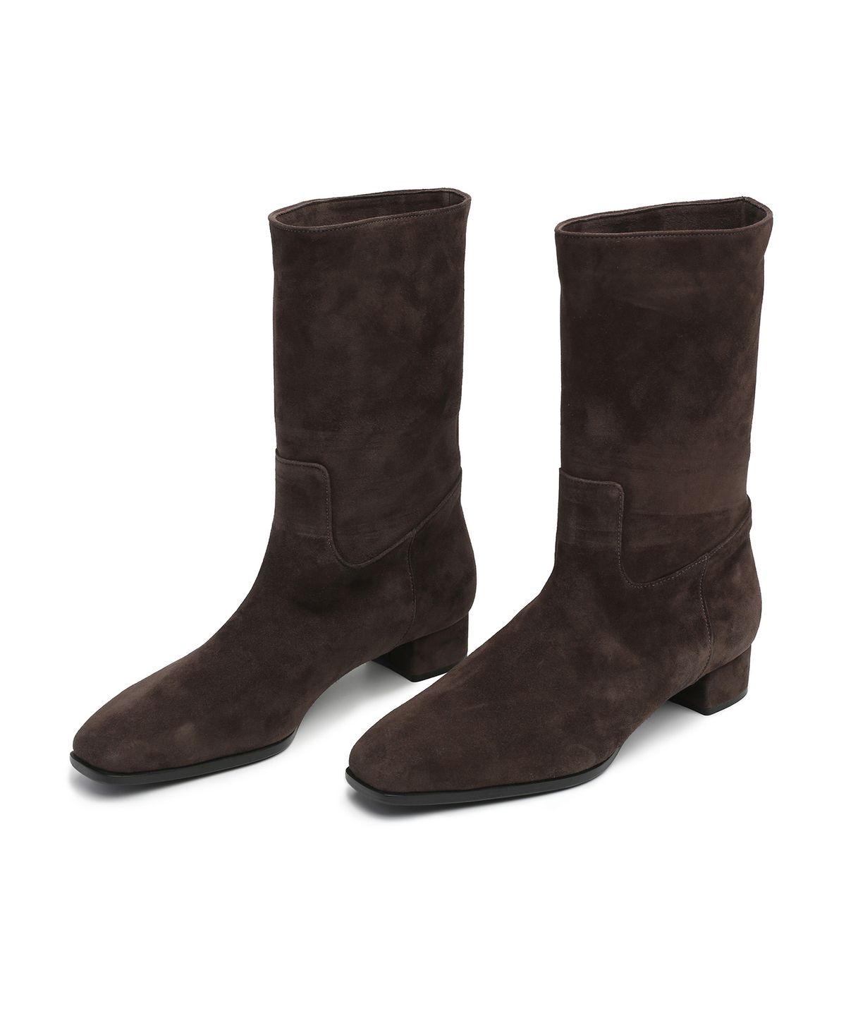 앤버터럼(ANDBUTTERUM) Sonnet_Middle Boots_Deep Boewn(BF5CBH24DB)