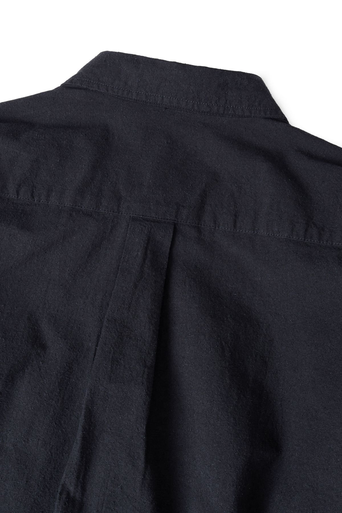 해칭룸(HATCHINGROOM) Rana Shirt Silk Nep Black