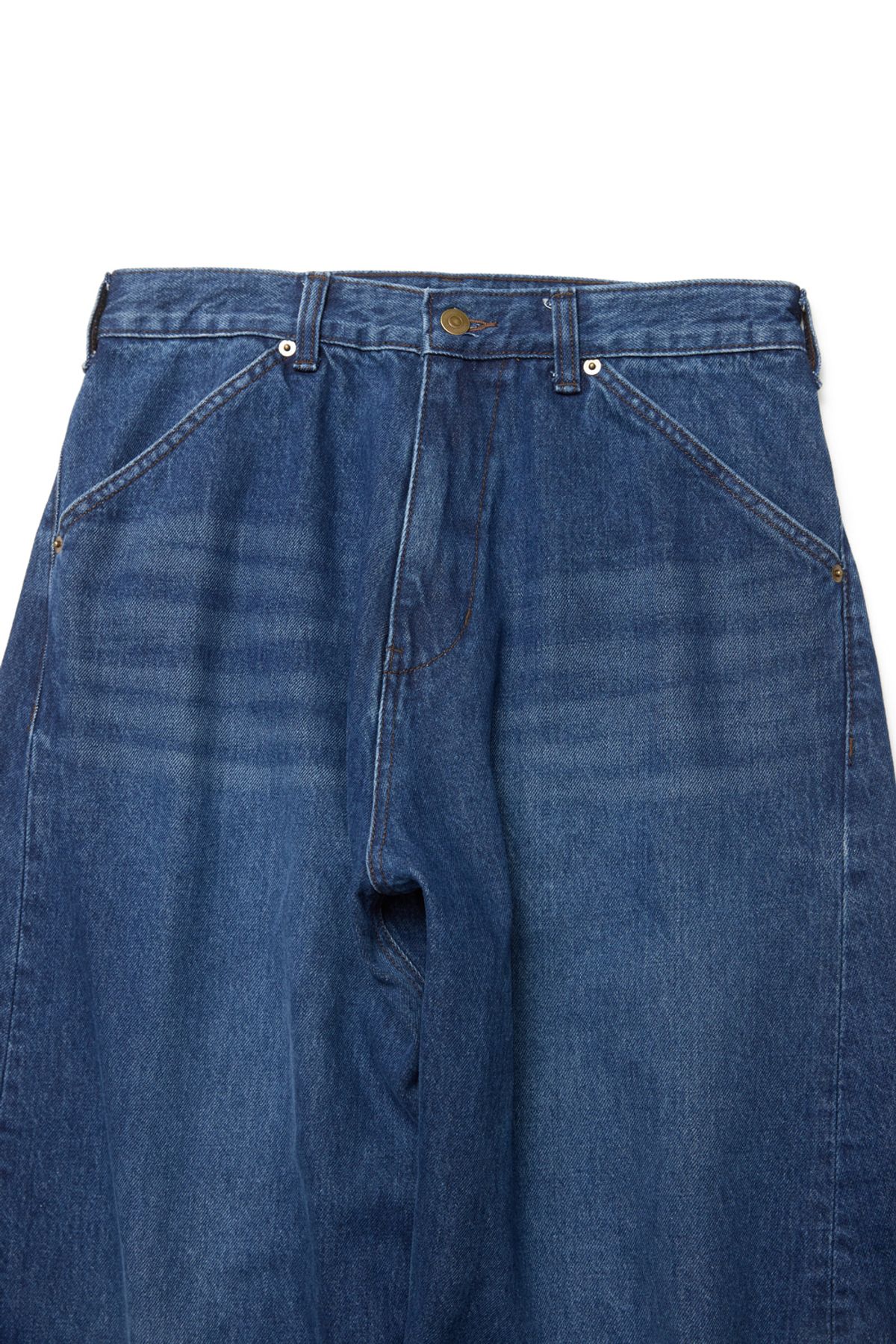 해칭룸(HATCHINGROOM) Curve Jeans Deep Blue