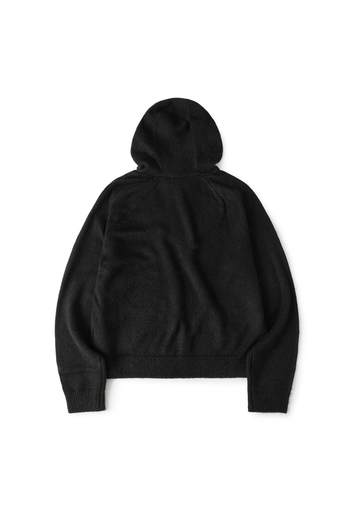 해칭룸(HATCHINGROOM) Base Hoodie Knit Black