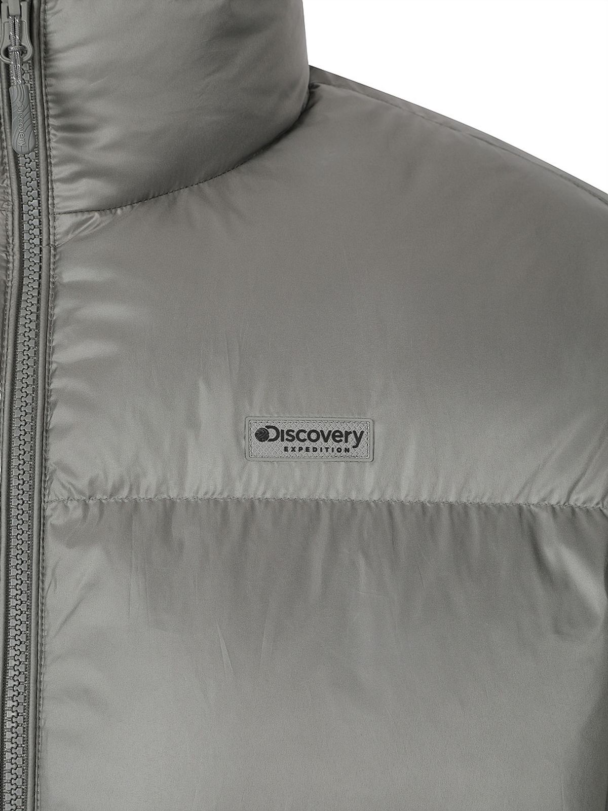 디스커버리 익스페디션(DISCOVERY EXPEDITION) 유니 반슬리 리버시블 다운 숏패딩 (Ptn.Grey)