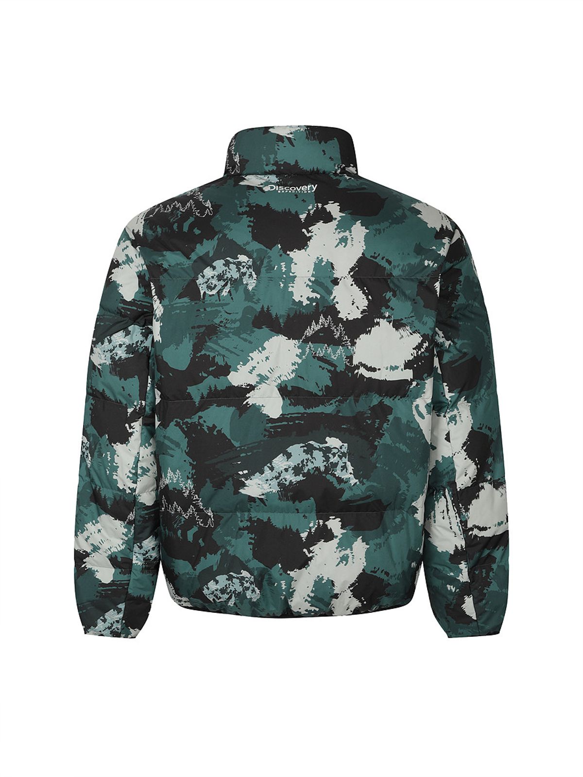디스커버리 익스페디션(DISCOVERY EXPEDITION) 유니 반슬리 리버시블 다운 숏패딩 (Ptn.Black)