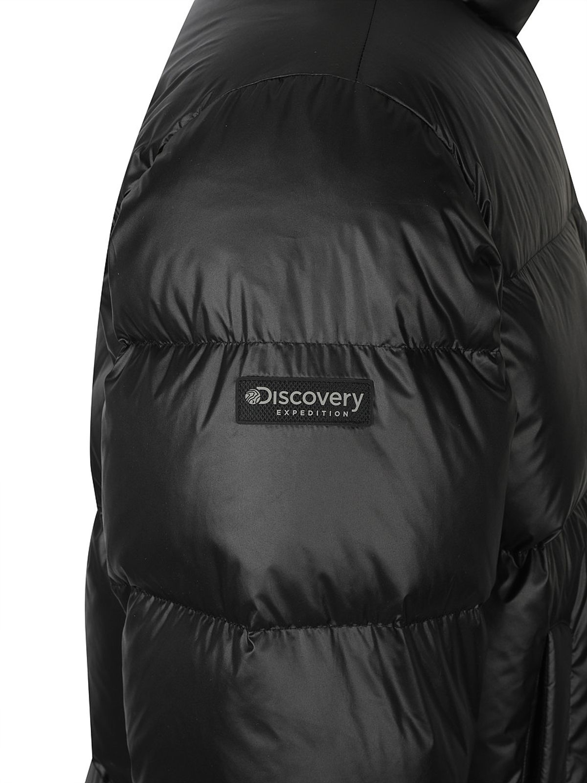 디스커버리 익스페디션(DISCOVERY EXPEDITION) 유니 반슬리 리버시블 다운 숏패딩 (Ptn.Black)