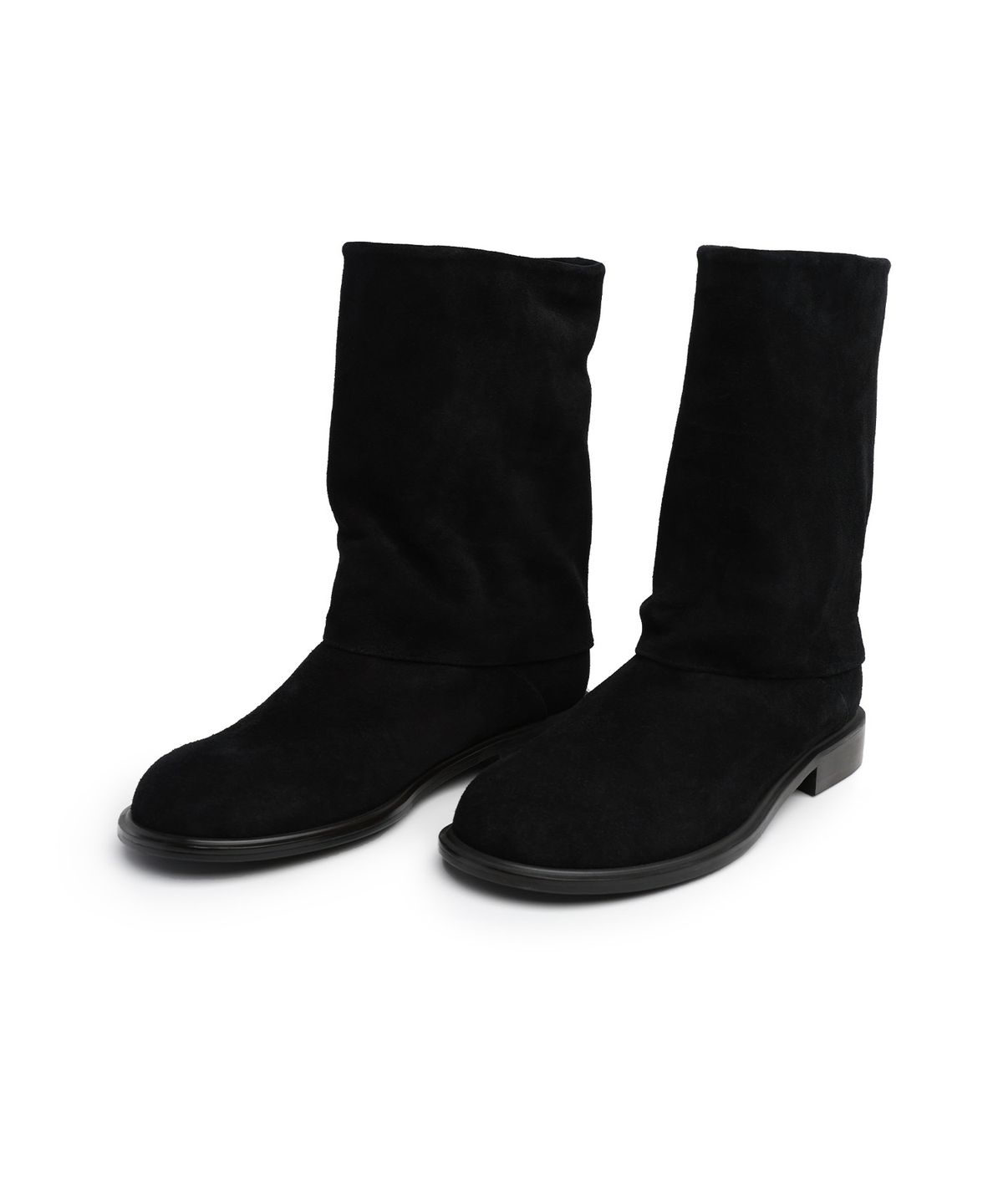앤버터럼(ANDBUTTERUM) Noel_Middle Boots_Black(BF5CBH23BK)