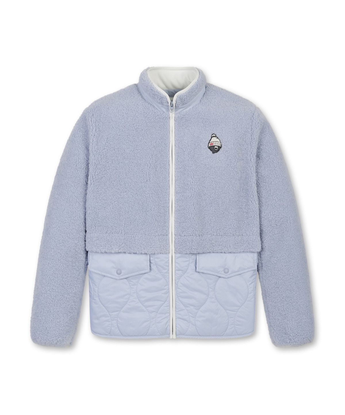골든베어(GOLDEN BEAR) (W) Fleece Hybrid Quilted Jacket G5UAW25931BUX
