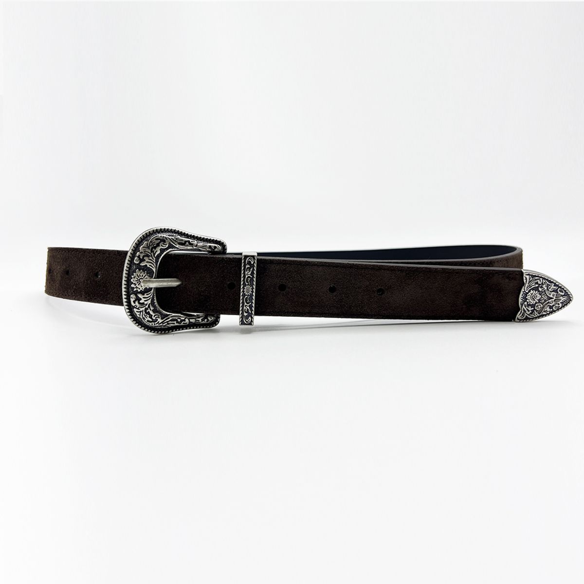 메종마스터(MAISON MASTER) 스웨이드 앤틱 버클 벨트 4 COLOR(ITALY LEATHER)