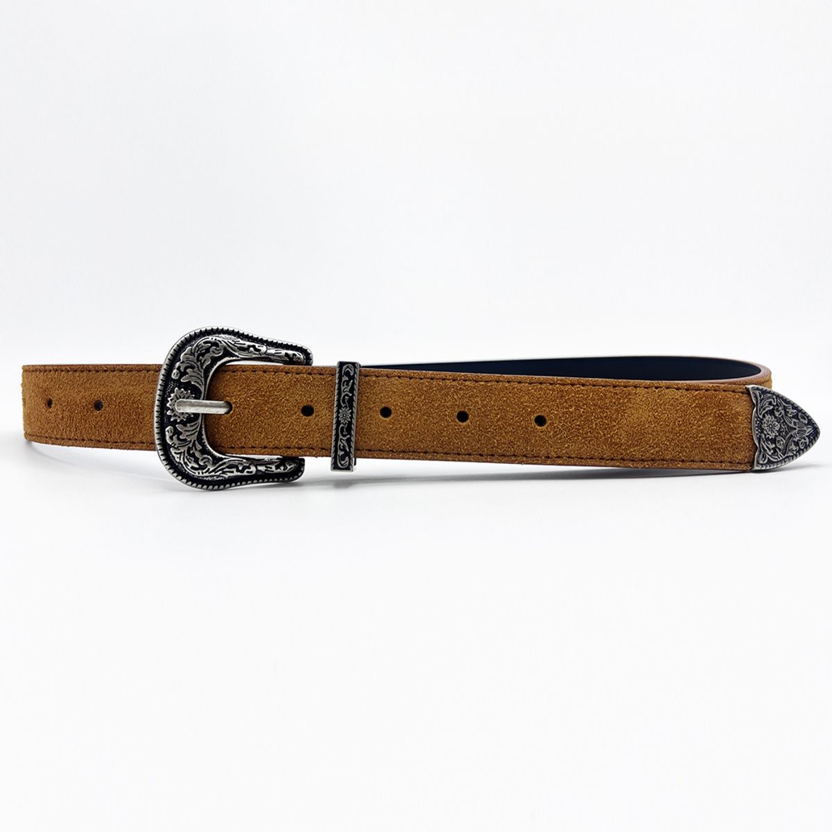 메종마스터(MAISON MASTER) 스웨이드 앤틱 버클 벨트 4 COLOR(ITALY LEATHER)