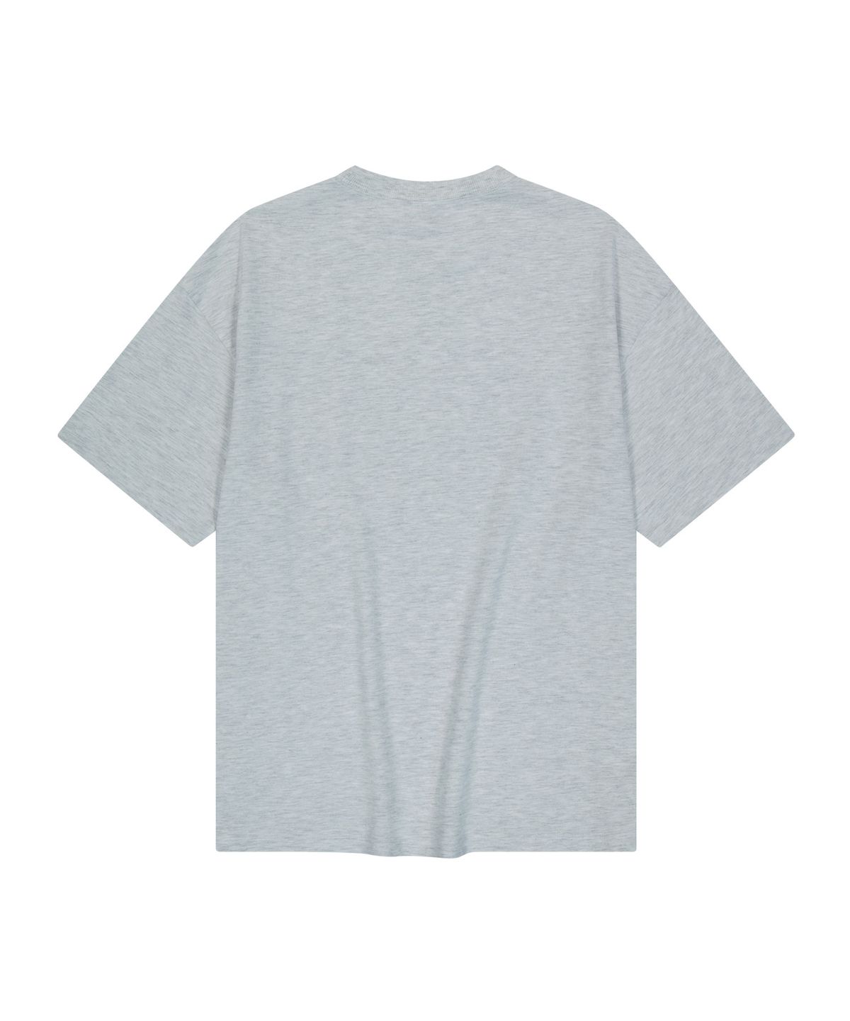 유니버스 가먼트(UNIVERSE GARMENT) UG 애슬래틱 로고 티셔츠_MELANGE GREY