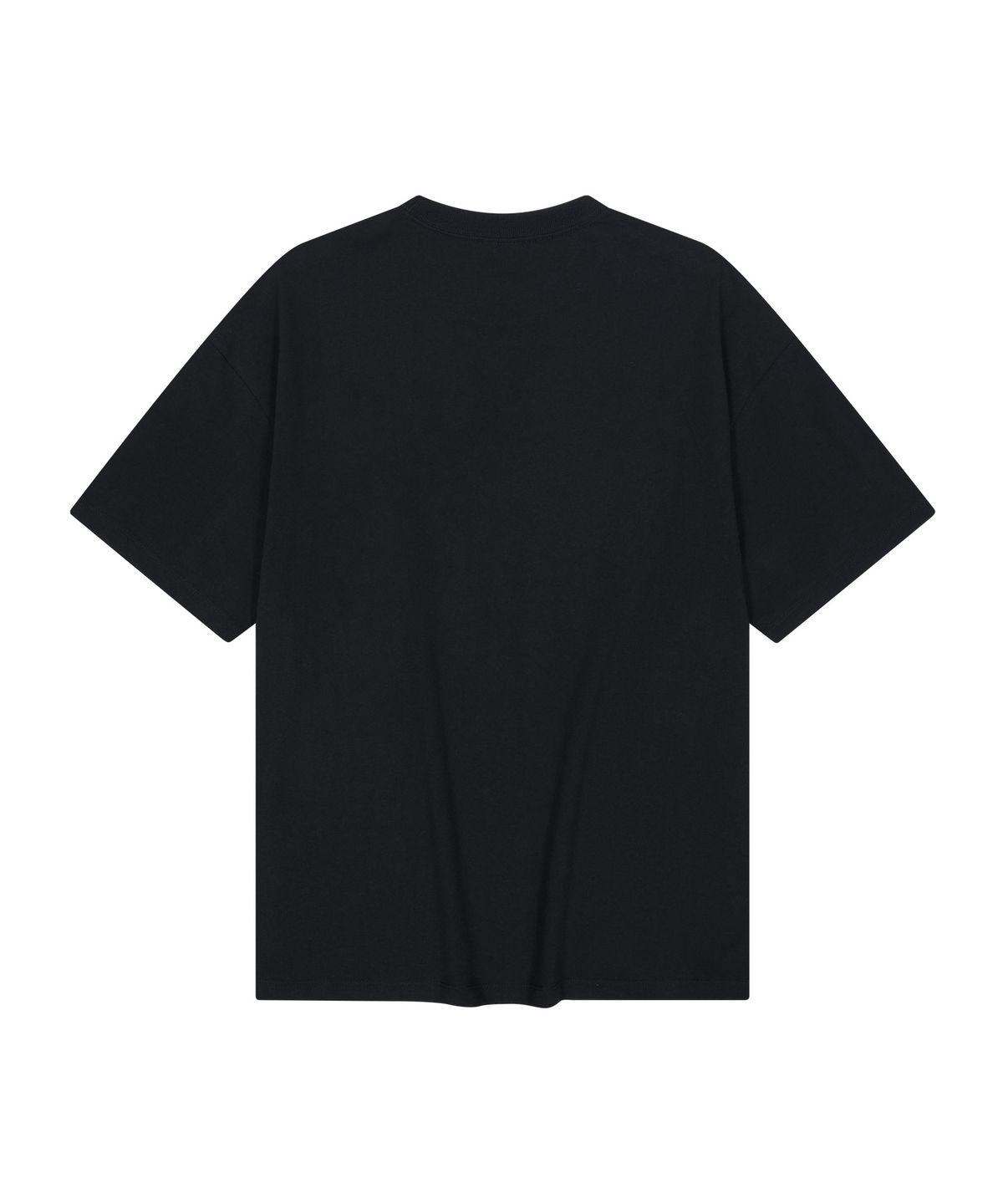 유니버스 가먼트(UNIVERSE GARMENT) UG 애슬래틱 로고 티셔츠_BLACK