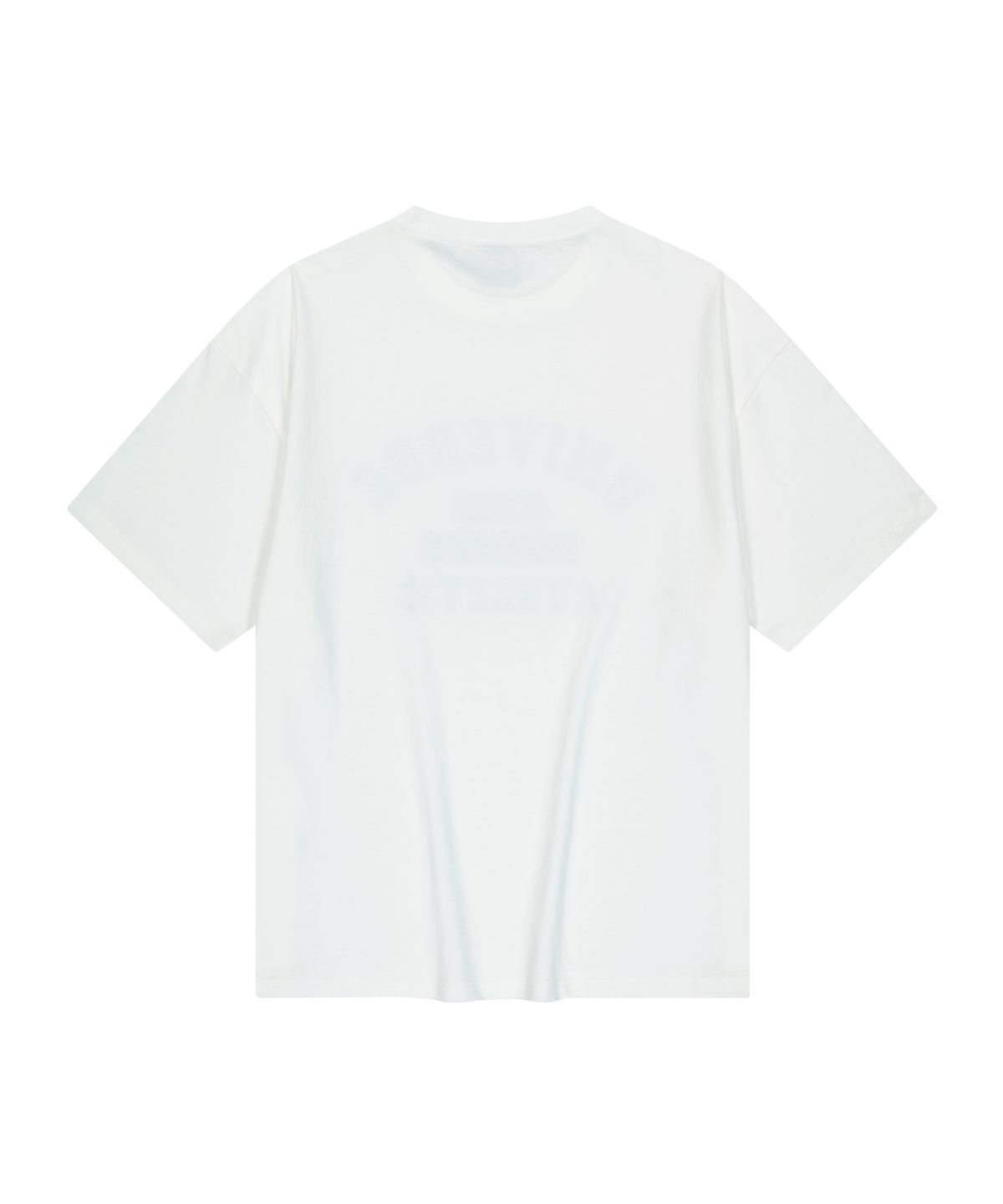유니버스 가먼트(UNIVERSE GARMENT) UG 크랙 프린트 티셔츠_WHITE