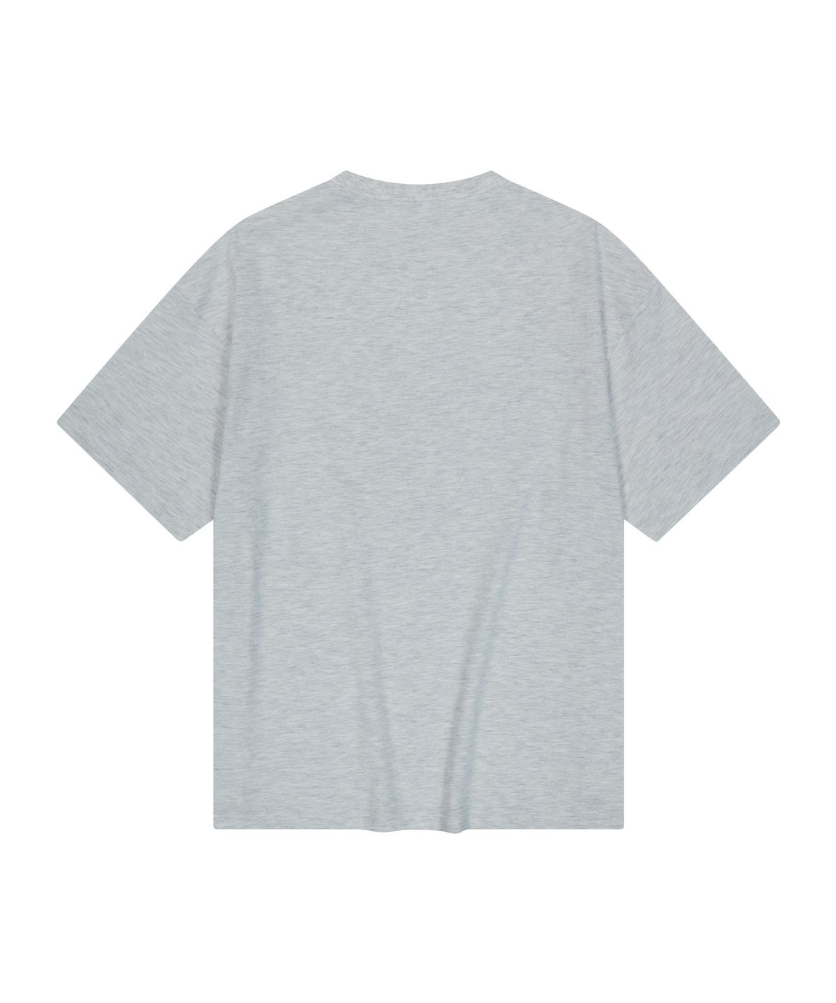 유니버스 가먼트(UNIVERSE GARMENT) UG 크랙 프린트 티셔츠_MELANGE GREY