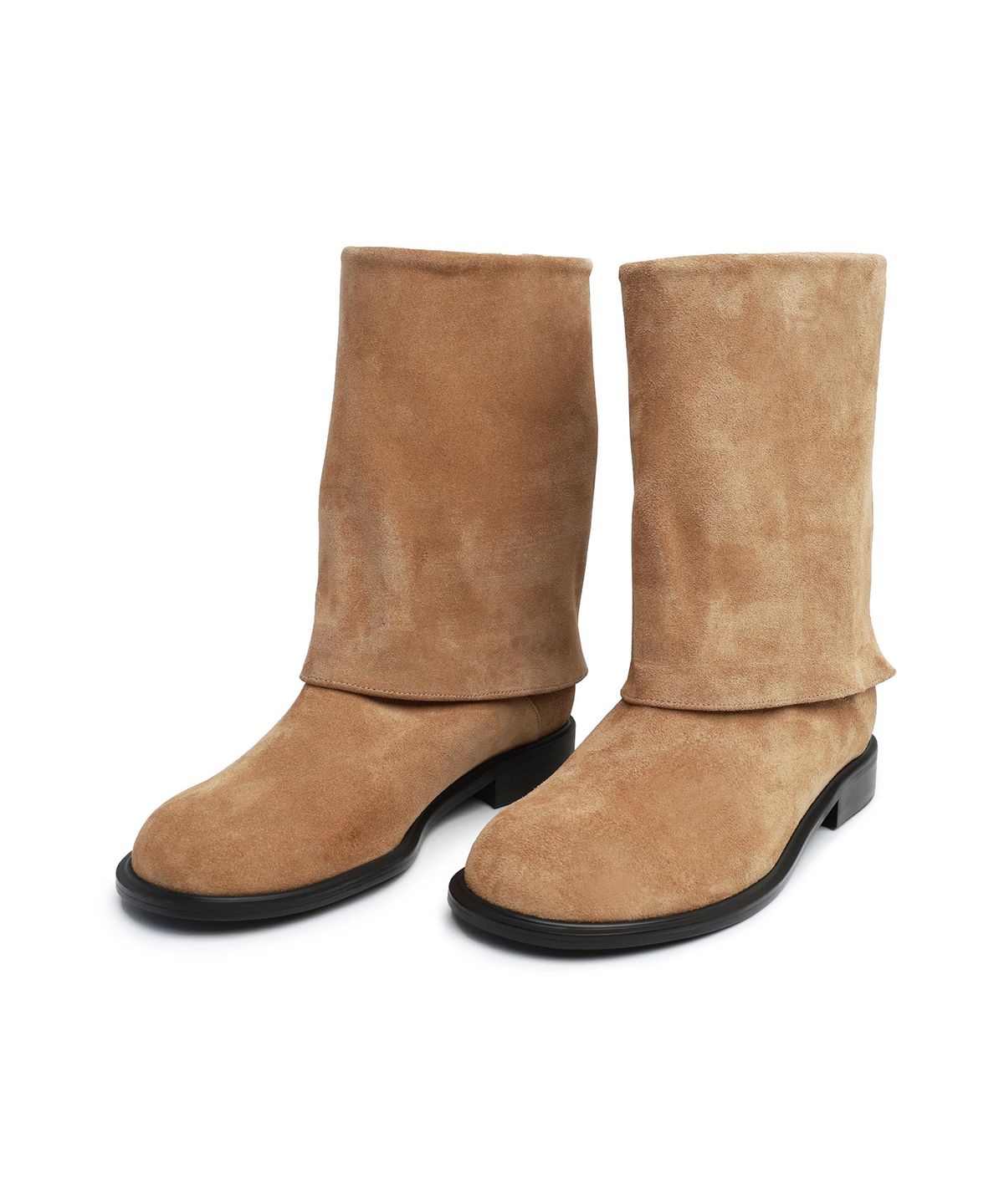앤버터럼(ANDBUTTERUM) Noel_Middle Boots_Beige(BF5CBH23BE)