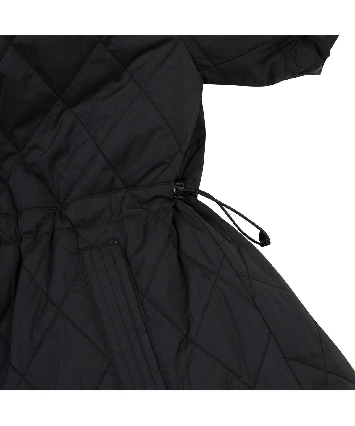 골든베어(GOLDEN BEAR) (W) Short Sleeve Quilted Dress G5UAW25911BKX