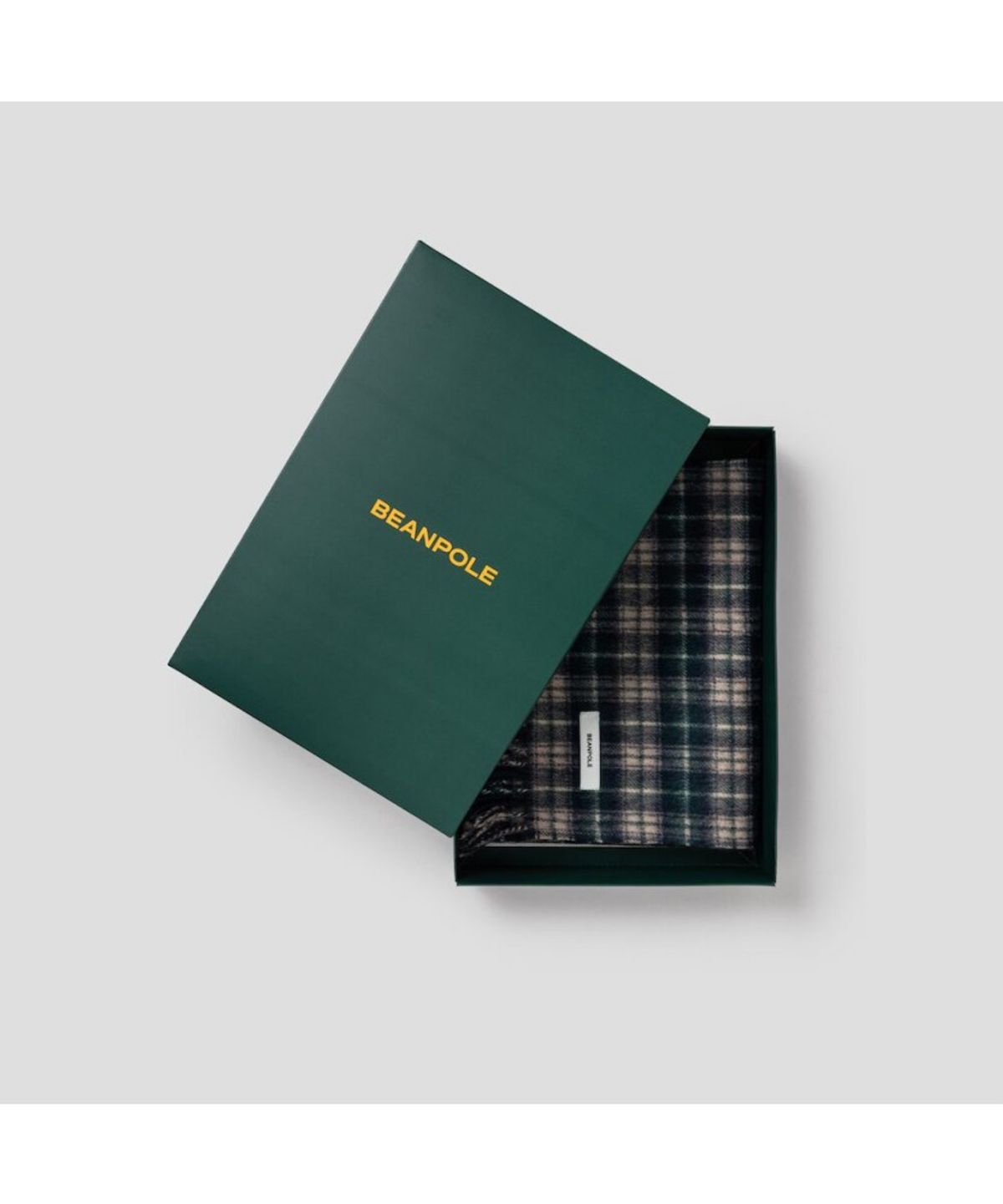 빈폴 액세서리(BEANPOLE ACCESSORY) 울 뉴체크 머플러  그린