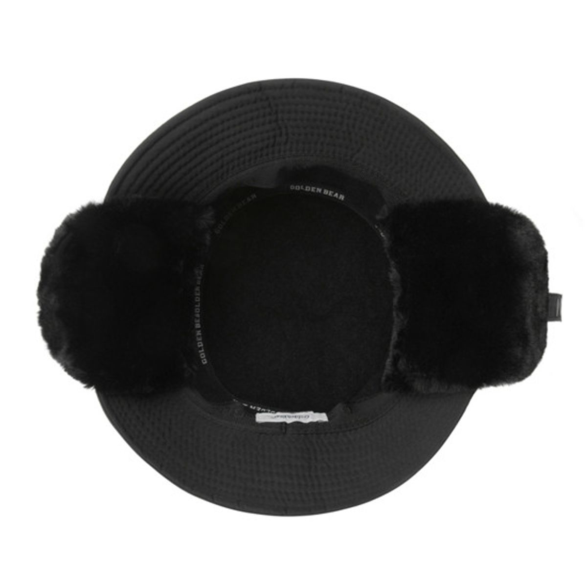 골든베어(GOLDEN BEAR) Detachable Earflap Bucket Hat G6RAX26101BKX
