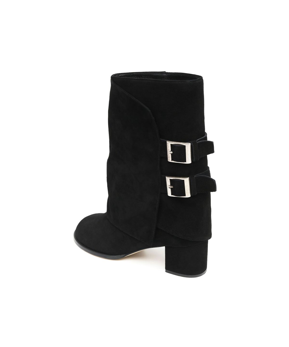 앤버터럼(ANDBUTTERUM) Russet_Middle Boots_Black(BF5CBH22BK)