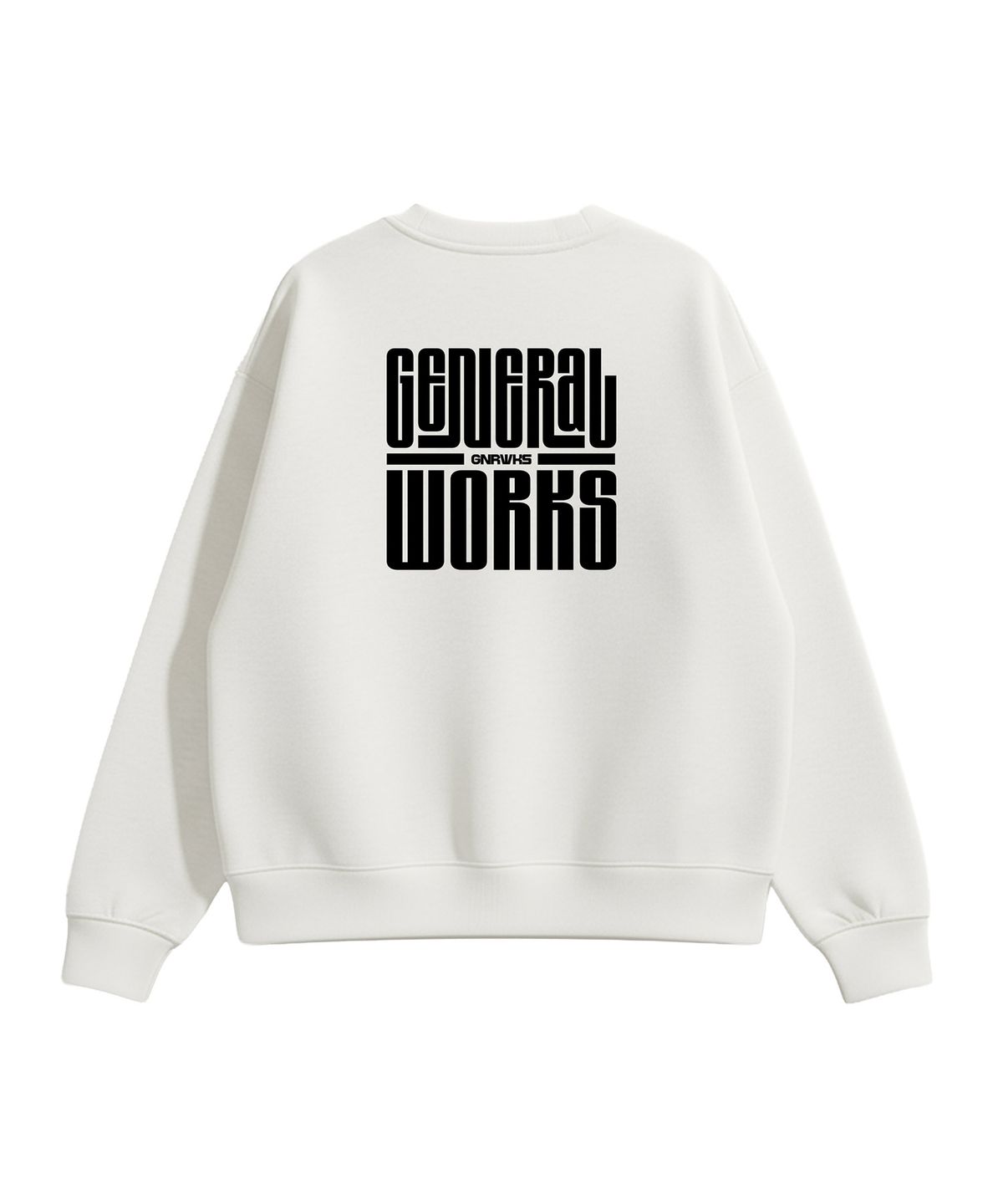 제네럴웍스(GENERAL WORKS) 특양면 그래픽 맨투맨_3컬러 BFM06