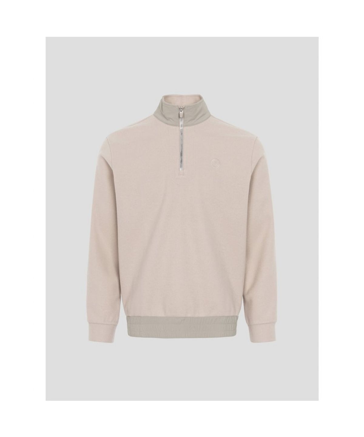 빈폴골프(BEANPOLE GOLF) 남성 반집업 티셔츠  베이지